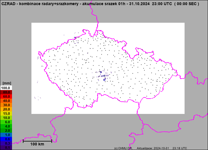 Precipitation estimates - Weather radar estimates combined with rain gauge measurement