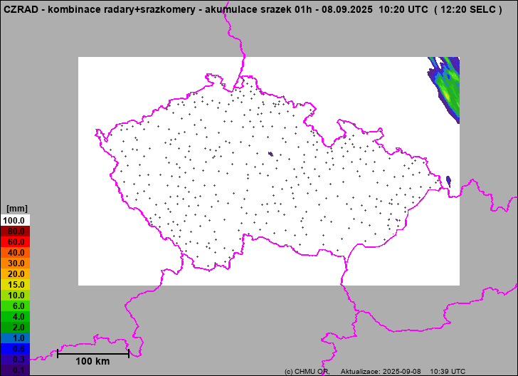 Precipitation estimates - Weather radar estimates combined with rain gauge measurement