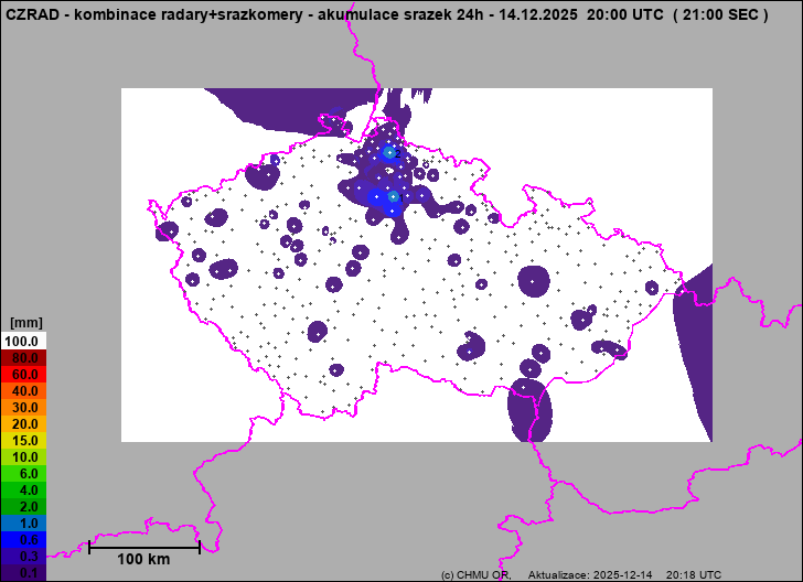 Precipitation estimates - Weather radar estimates combined with rain gauge measurement