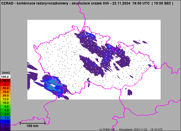 Precipitation estimates - Weather radar estimates combined with rain gauge measurement